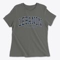 Lebanon New Hampshire Traditional Women's Cotton T-Shirt additional view 1