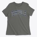 Terryville New York Traditional Women's Cotton T-Shirt additional view 1