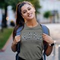 Valley Falls Rhode Island Traditional Women's Cotton T-Shirt additional product view 2
