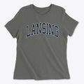 Lansing New York Traditional Women's Cotton T-Shirt additional view 1