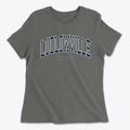 Ludlowville New York Traditional Women's Cotton T-Shirt additional view 1