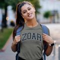 Zoar Delaware Traditional Women's Cotton T-Shirt additional product view 2