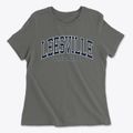 Leesville North Carolina Traditional Women's Cotton T-Shirt additional view 1