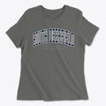 South Deerfield New Hampshire Traditional Women's Cotton T-Shirt additional view 1