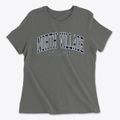 North Village New Hampshire Traditional Women's Cotton T-Shirt additional view 1