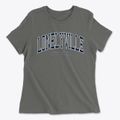 Lonelyville New York Traditional Women's Cotton T-Shirt additional view 1