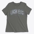 Laughing Waters New York Traditional Women's Cotton T-Shirt additional view 1