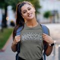 Onondaga Castle New York Traditional Women's Cotton T-Shirt additional view 2