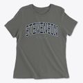 Stevenson Indiana Traditional Women's Cotton T-Shirt additional view 1