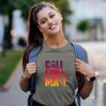 California Beach Sunset Women's Cotton T-Shirt additional view 2