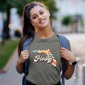 Florida Retro Art Women's Cotton T-Shirt additional view 2