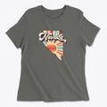 Nevada Retro Art Women's Cotton T-Shirt additional product view 1