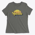 Nevada Sublime State Women's Cotton T-Shirt additional product view 1
