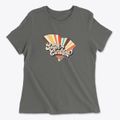 South Carolina Retro Art Women's Cotton T-Shirt additional view 1