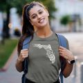 Florida Mandala Women's Cotton T-Shirt additional view 2