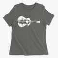 Guitar Art Women's Cotton T-Shirt additional view 1