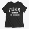 Woodmere New Hampshire Classic Established Women's Cotton T-Shirt additional view 1