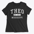 Theo Mississippi Classic Established Women's Cotton T-Shirt additional view 1