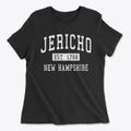 Jericho New Hampshire Classic Established Women's Cotton T-Shirt additional view 1