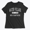 Water Village New Hampshire Classic Established Women's Cotton T-Shirt additional view 1
