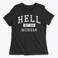 Hell Michigan Classic Established Women's Cotton T-Shirt additional view 1