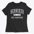 Henniker New Hampshire Classic Established Women's Cotton T-Shirt additional view 1