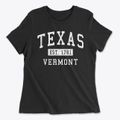 Texas Vermont Classic Established Women's Cotton T-Shirt additional product view 1
