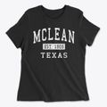 Mclean Texas Classic Established Women's Cotton T-Shirt additional product view 1