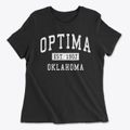 Optima Oklahoma Classic Established Women's Cotton T-Shirt additional product view 1