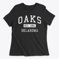 Oaks Oklahoma Classic Established Women's Cotton T-Shirt additional product view 1