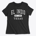 El Indio Texas Classic Established Women's Cotton T-Shirt additional product view 1