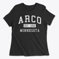 Arco Minnesota Classic Established Women's Cotton T-Shirt additional product view 1