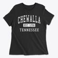 Chewalla Tennessee Classic Established Women's Cotton T-Shirt additional view 1