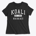 Koali Hawaii Classic Established Women's Cotton T-Shirt additional view 1