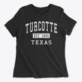 Turcotte Texas Classic Established Women's Cotton T-Shirt additional product view 1