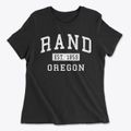 Rand Oregon Classic Established Women's Cotton T-Shirt additional product view 1