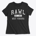 Rawl West Virginia Classic Established Women's Cotton T-Shirt additional view 1