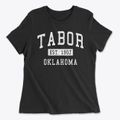 Tabor Oklahoma Classic Established Women's Cotton T-Shirt additional product view 1