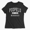 Puopelu Hawaii Classic Established Women's Cotton T-Shirt additional view 1