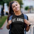 St. Anne Community High School Varsity Arch Women's Cotton T-Shirt additional view 2