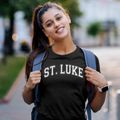 Saint Luke School Varsity Arch Women's Cotton T-Shirt additional view 2