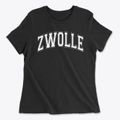 Zwolle Intermediate School Varsity Arch Women's Cotton T-Shirt additional view 1