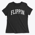 Flippin High School Varsity Arch Women's Cotton T-Shirt additional view 1