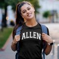 Allen Elementary School Varsity Arch Women's Cotton T-Shirt additional view 2