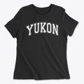 Yukon High School Varsity Arch Women's Cotton T-Shirt additional view 1