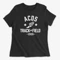 Alexandria Country Day School Track and Field Women's Cotton T-Shirt additional view 1