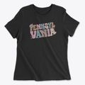 Pennsylvania Pastel Women's Cotton T-Shirt additional product view 1