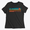 Hot Springs North Carolina Blissful Sunset Women's Cotton T-Shirt additional view 1