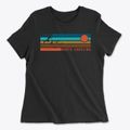 Lenoir North Carolina Blissful Sunset Women's Cotton T-Shirt additional view 1