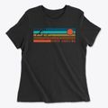 Stuckey South Carolina Blissful Sunset Women's Cotton T-Shirt additional view 1